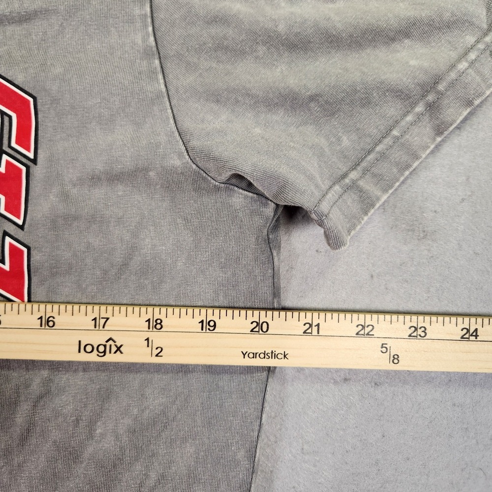 Gameday Couture NC State Wolfpack Rhinestone V-Neck Mineral Wash T-Shirt L NWT - Picture 7 of 8